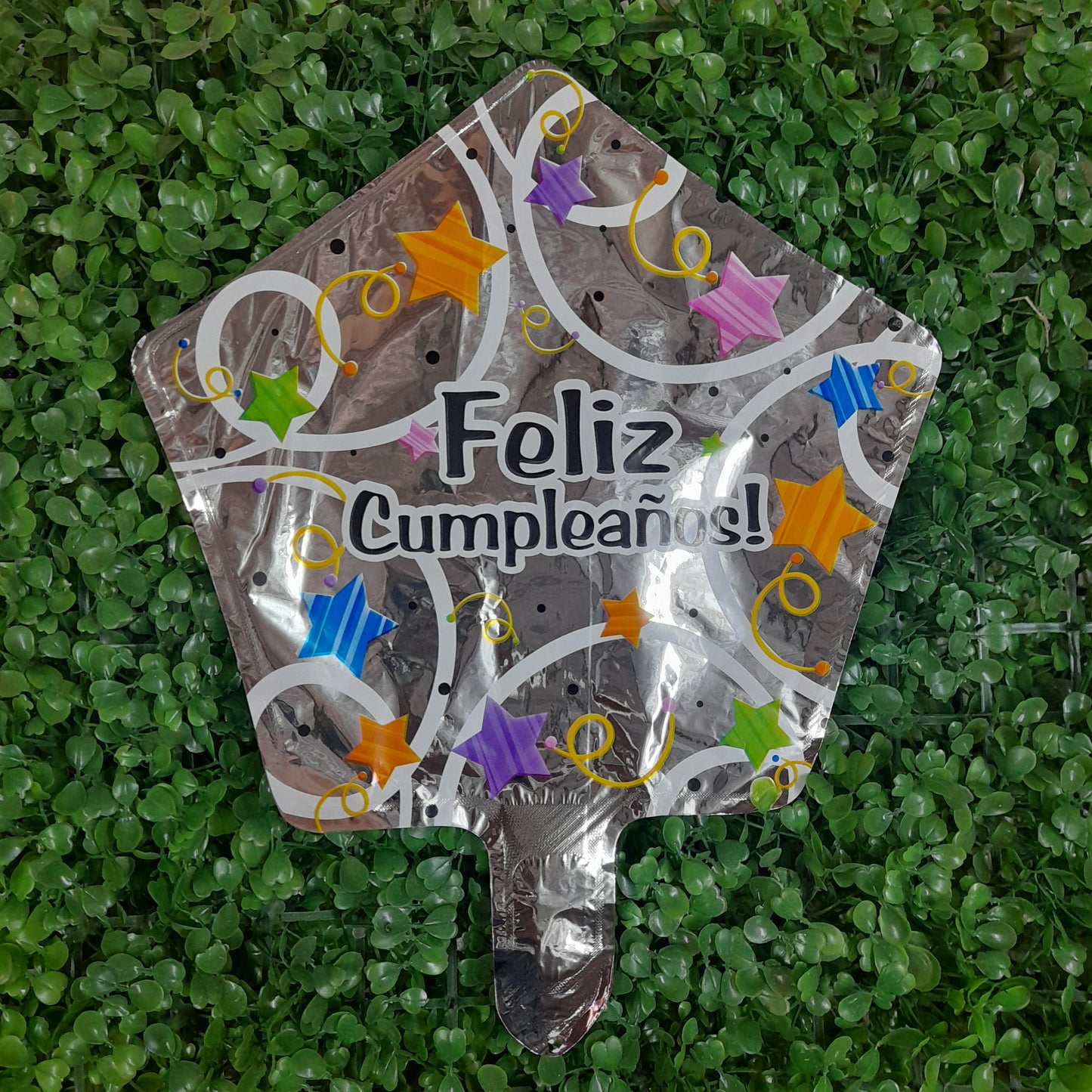 Globos metalicos cumpleaños 25cm