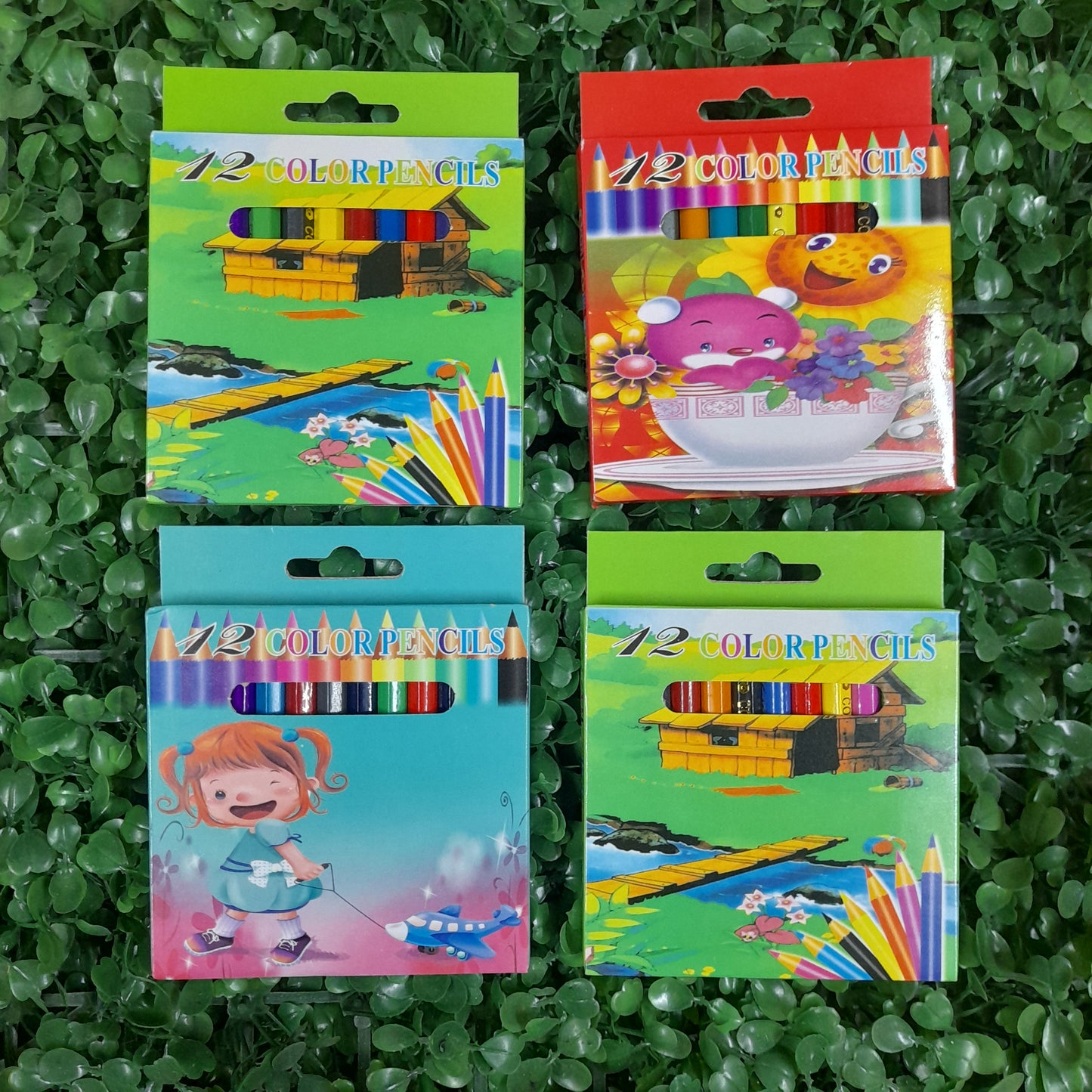 Lapices de colores 12 unidades