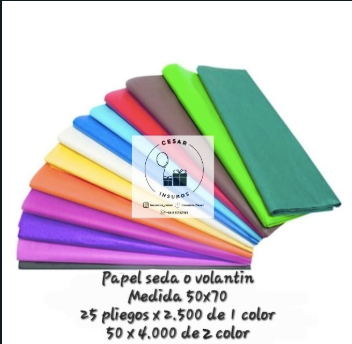 Papel seda o volantín