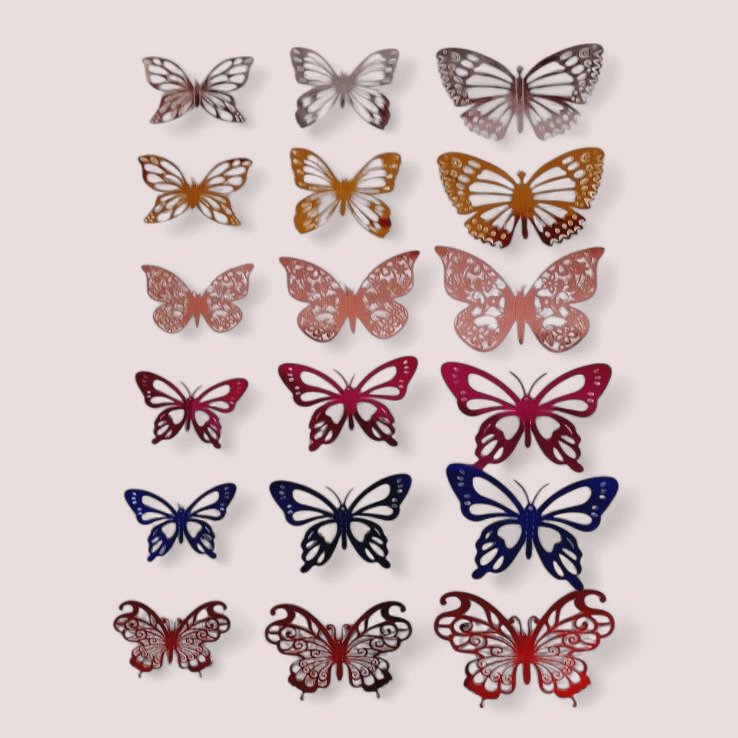 Mariposas decorativas