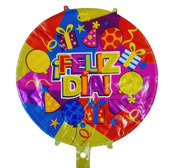 Globos feliz dia 45cm