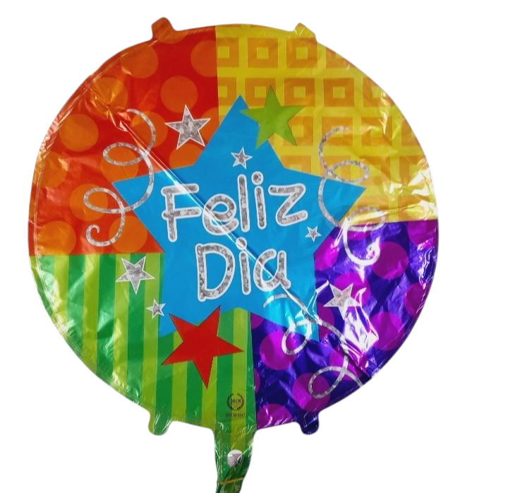 Globos feliz dia 45cm