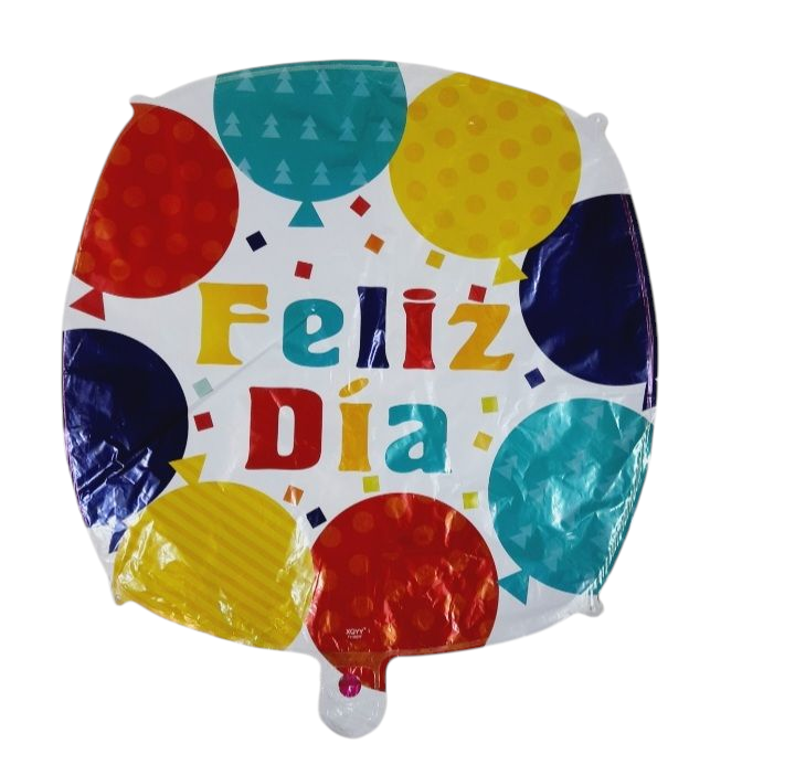 Globos feliz dia 45cm