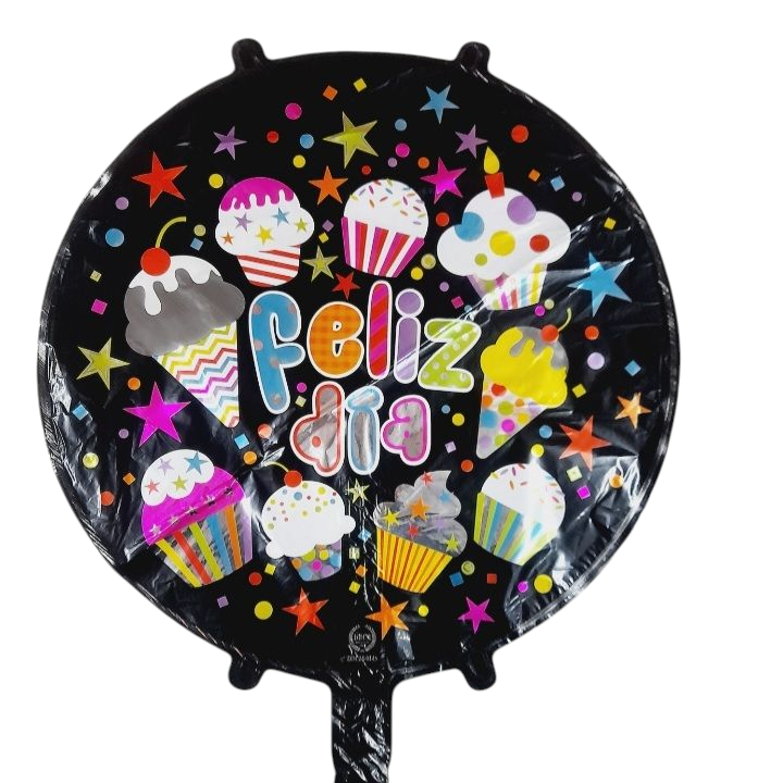 Globos feliz dia 45cm