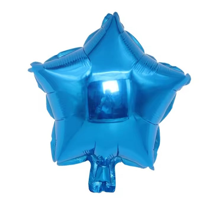 Globos corazon y estrella 25 cm