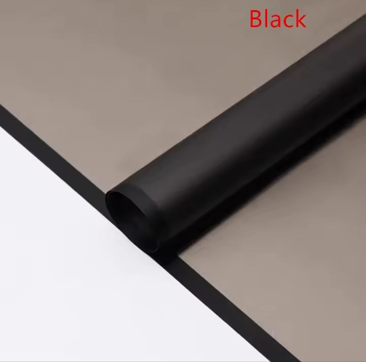 Papel coreano semitransparete borde color