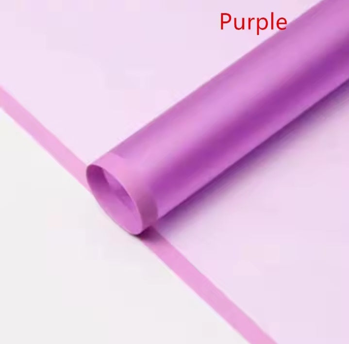 Papel coreano semitransparete borde color