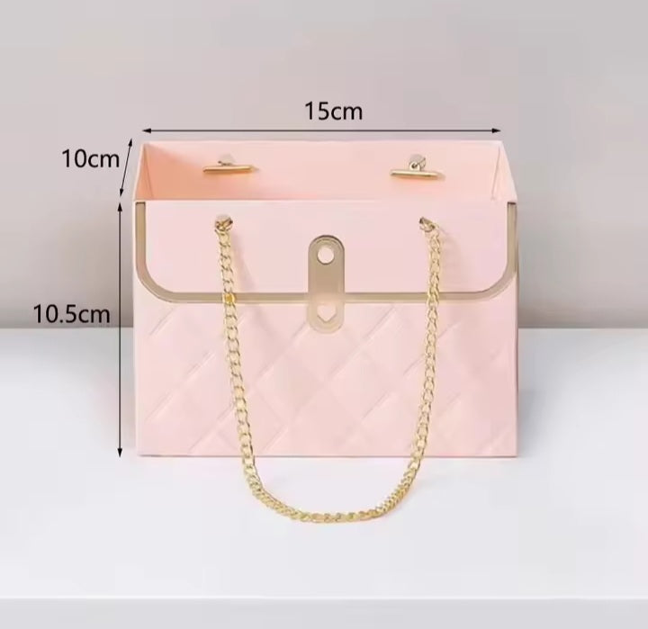 Caja cartera con cadena 10x15cm