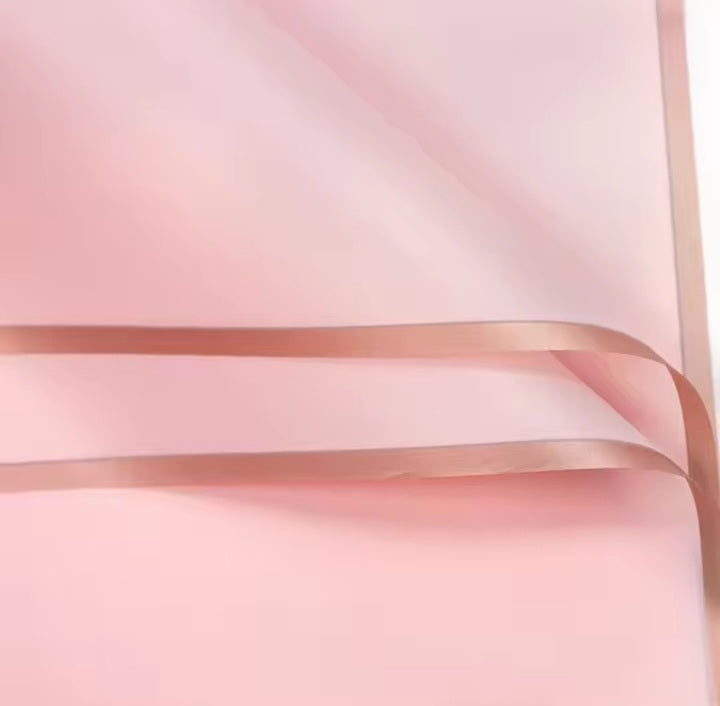 Papel coreano borde dorado
