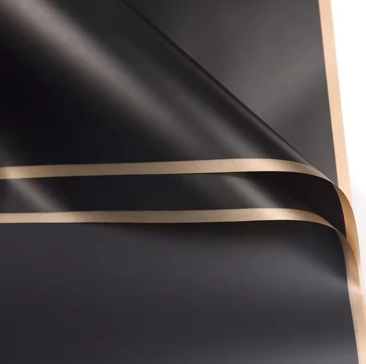 Papel coreano borde dorado