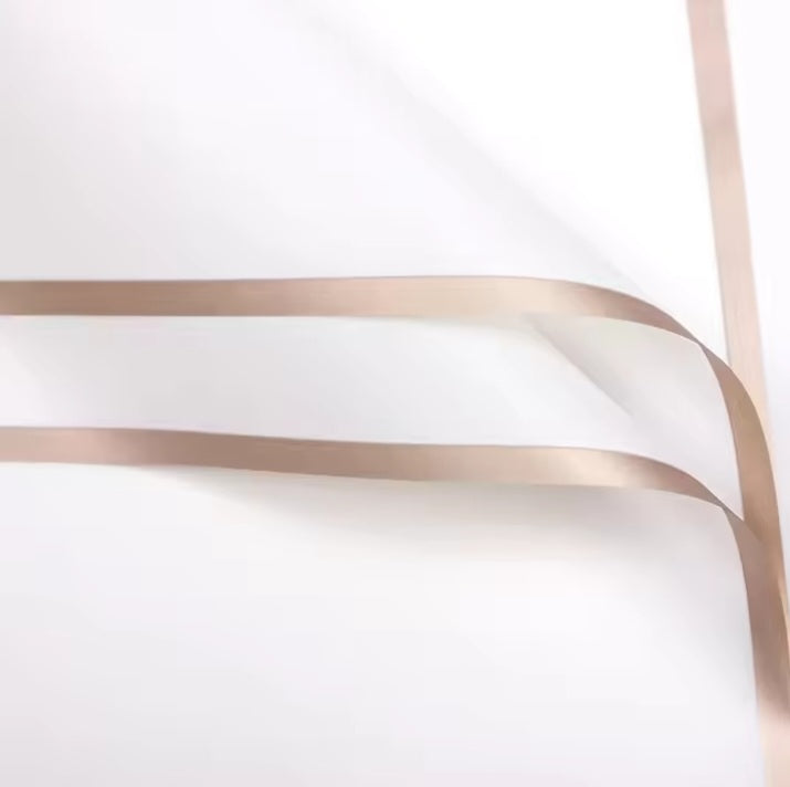 Papel coreano borde dorado