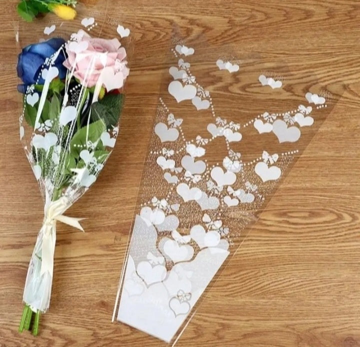 Mangas de celofan para flores