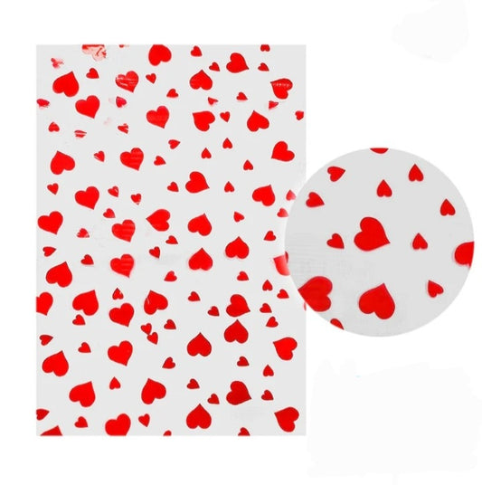 Celofan corazones