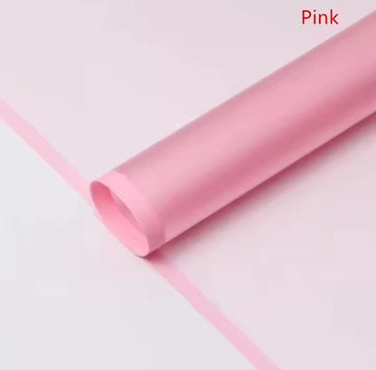 Papel coreano semitransparete borde color